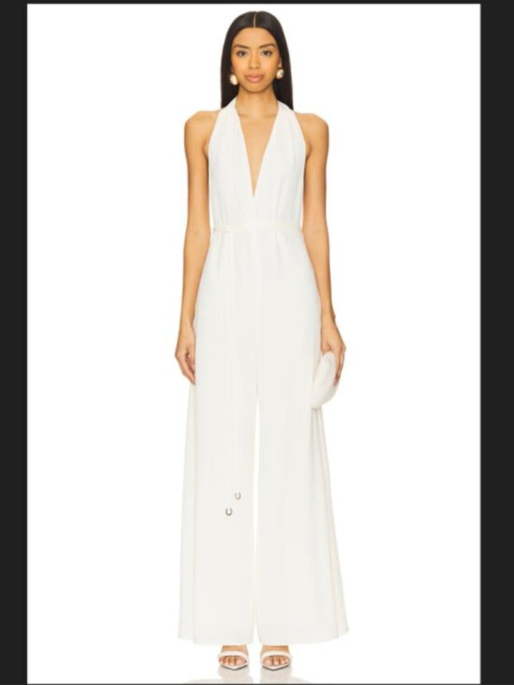 Shona Joy Iliad Halter Neck Open Back Jumpsuit